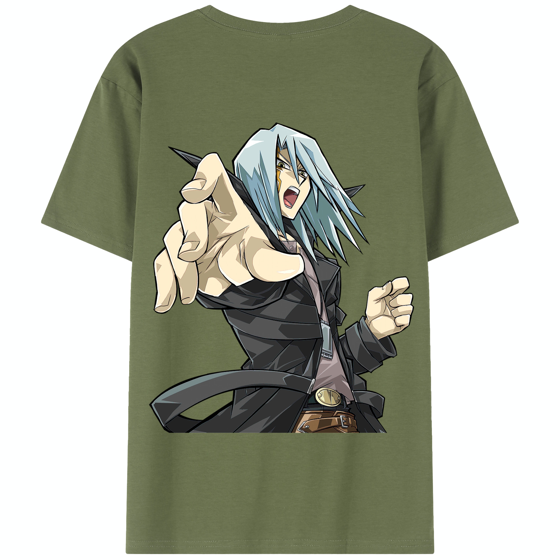 （画像用） 遊☆戯☆王 Yu-Gi-Oh! 綿100％半袖Tシャツ（背面プリント）